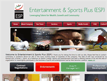 Tablet Screenshot of espsportslawpro.com